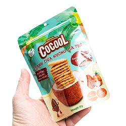 ローストココナッツクラッカー コーヒーフレーバー 50g【COCOOL】 - サブ4