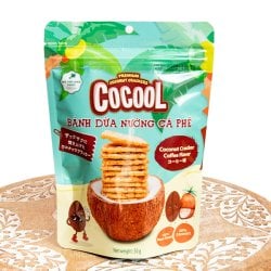 ローストココナッツクラッカー コーヒーフレーバー 50g【COCOOL】