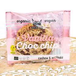 オーガニック＆ビーガンクッキー   バニラ＆チョコチップ <br>【クッキーキャット】 の商品写真