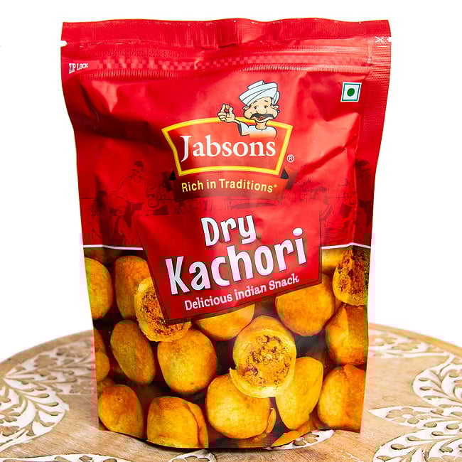 ドライ カチョリ 160g Dry Kachori【Jobsons】の写真インド,お菓子,スナック,チャイ,お茶請け