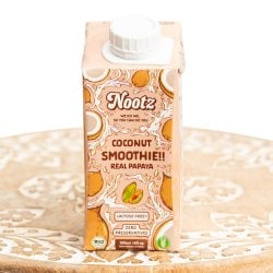オーガニック＆ビーガン スムージー クリーミーココナッツ〔Nootz〕180ml - パパイヤ