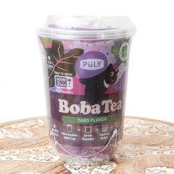 タピオカドリンク タロ (BobaTea) 【プーリー】