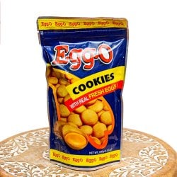 フィリピンのひとくちクッキー エッグオー クッキー - 100gの数割選択写真