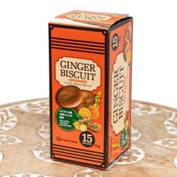 スリランカ ジンジャービスケット オレンジ 85g - CEYLON FAMILYの商品写真