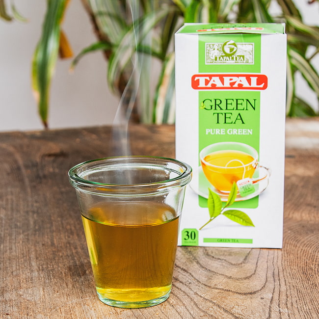 パキスタンのお茶 TAPAL GREEN TEA ティーバッグ30パックの写真インドのお茶,インド,チャイ用,茶葉,CTC,茶