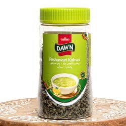 パキスタンのグリーンティー ペシャワリ カワ 茶葉 220g - Peshawari Kahwa - DAWNの画像