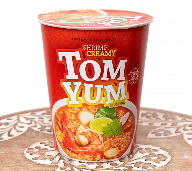 ミータイ クリーミー トムヤンクン ヌードルの写真1枚目です。酸味と辛さのMix!タイ料理,タイ,ヌードル,インスタント,カップ麺
