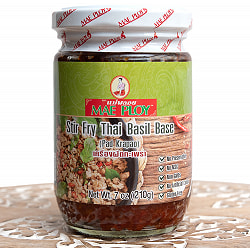 ガパオの素　タイバジルベース - STIR FRY THAI BASIL BASE(PAD KRAPAO) 210g【MAE PLOY】(FD-THAI-342)