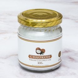 ヴァージン ココナッツ オイル 100% 180ml【CHAOKOH】(FD-THAI-354)