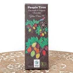 フェアトレード＆オーガニックチョコ・板チョコオーガニック ビター・ペルー75[40g][12個までメール便可]