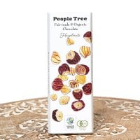 フェアトレード＆オーガニックチョコ・板チョコオーガニック ヘーゼルナッツ[50g][12個までメール便可]