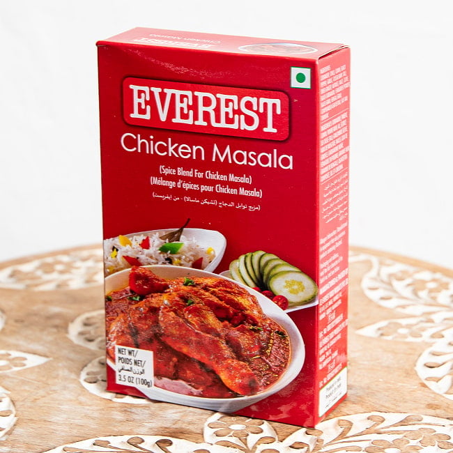 チキンマサラ スパイスミックス 100g【Everest】 2 - パッケージ