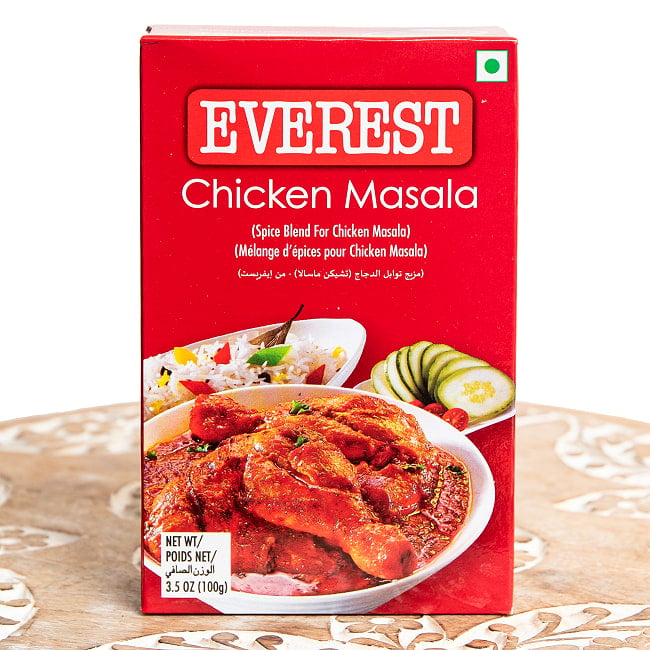 チキンマサラ スパイスミックス 100g【Everest】の写真チキンマサラ,チキンカレー,鶏肉カレー,インドカレー,スパイスミックス,カレースパイス,インド料理,マサラ,エベレスト,Everest