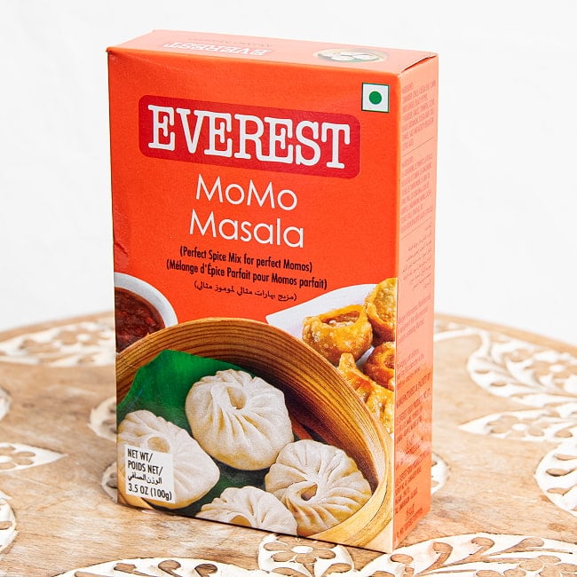 モモ マサラ スパイスミックス 100g【Everest】 2 - パッケージ