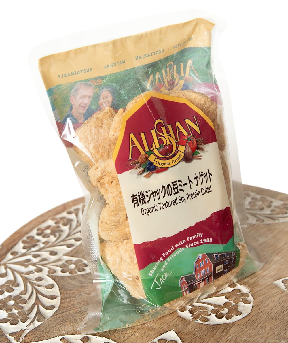 オーガニック】ジャックの豆ミート ナゲット（有機大豆蛋白質） - Organic Textured Soy Protein Cutlet【80g】  の通販 - TIRAKITA.COM