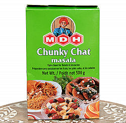 チュンキー チャット マサラ  スパイス ミックス - Chunky Chat Masala - 500ｇ 大サイズ 【MDH】