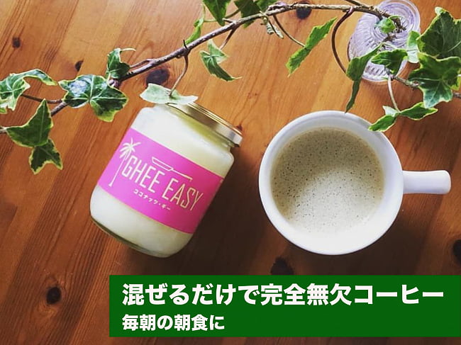 GHEE EASY ココナッツ・ギー100g 7 - 混ぜるだけで