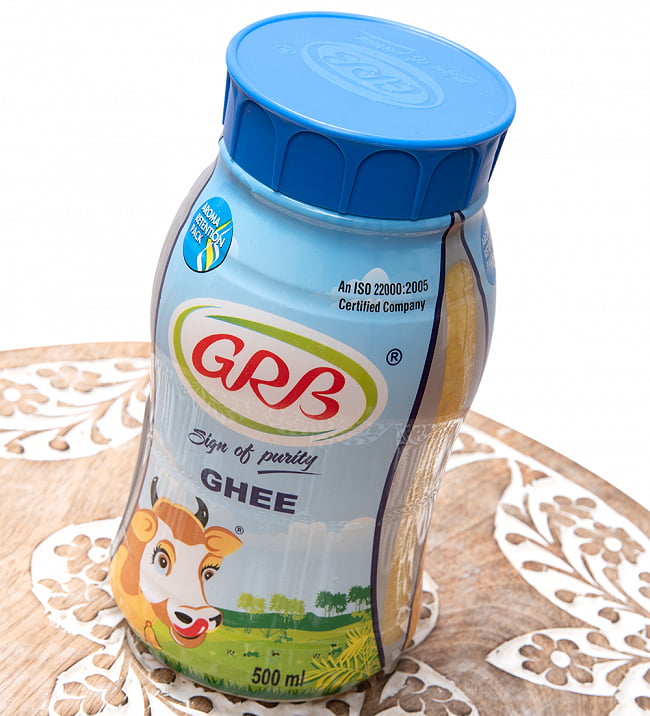 ギー  500ml  - Ghee 【GRB】 2 - インド料理の濃厚でまろやかな味やコクを出すのにこれが欠かせません。