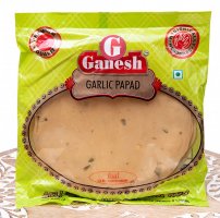 ガーリック パパド - GARLIC PAPAD - 200g【Ganesh】(ID-SPC-915)
