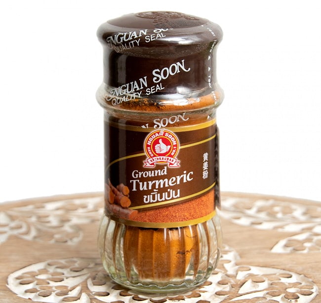 ターメリックパウダー Turmeric Powder タイ産【50gボトル】の写真ターメリック,Turmeric,うこん,インドカレー,スパイス,香辛料,spice