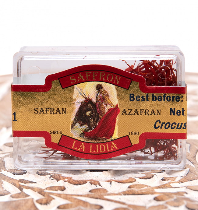 サフラン - Saffron - 1g【LA LIDIA】の写真サフラン,Suffron、ビリヤニ,インド食材,スパイス