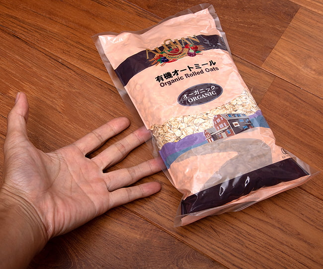 有機オートミール - Organic Rolled Oats 500g　	オーガニック 4 - 写真