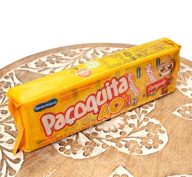 パソキッタ ミニ クアドラーダ 15g×14個(210g) - PACOQUITA MINI QUADRADA 2 - 紅茶やコーヒーのお供にピッタリ。もちろんお子様のおやつにもいかがでしょうか？