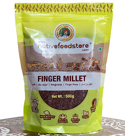 栄養価の高いインドの雑穀 シコクビエ  - FINGER MILLET 【500g】の商品写真