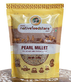 栄養価の高いインドの雑穀 パールミレット - PERL MILLET 【500g】の商品写真