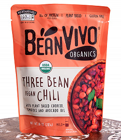 【2人前】有機3種豆のビーガンチリ Bean Vivo(ID-SPC-973)