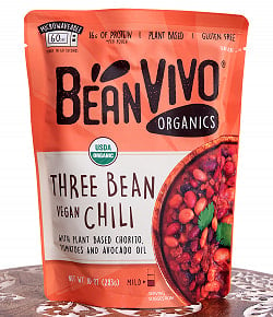 【2人前】有機3種豆のビーガンチリ Bean Vivoの商品写真