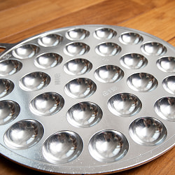 カノムクロック焼き器　タイの屋台菓子　アルミ製焼き型　28個 - サブ3