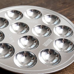 カノムクロック焼き器　タイの屋台菓子　アルミ製焼き型　13個 - サブ3