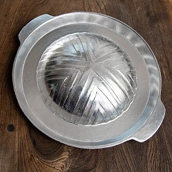 [27cm・フラット]高品質アルミ製　ムーガタ　 タイの焼き肉しゃぶしゃぶ鍋 - サブ2