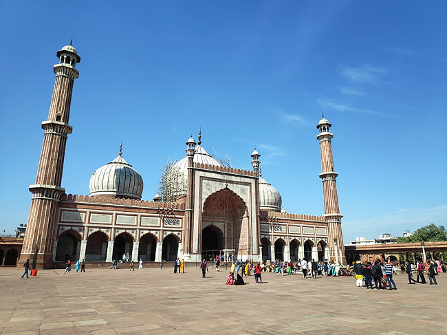 【送料無料・8個セット】ビーフナハリ - BEEF NIHARI[KING CURRY] 2点までメール便可 10 - ジャマーマスジッドはデリーのシンボル。イスラム教徒の心の支えとなっています