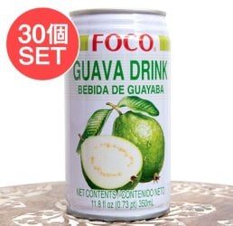 【送料無料・30個セット】グアバジュース - GUAVA DRINK - FOCO[350ml]の画像