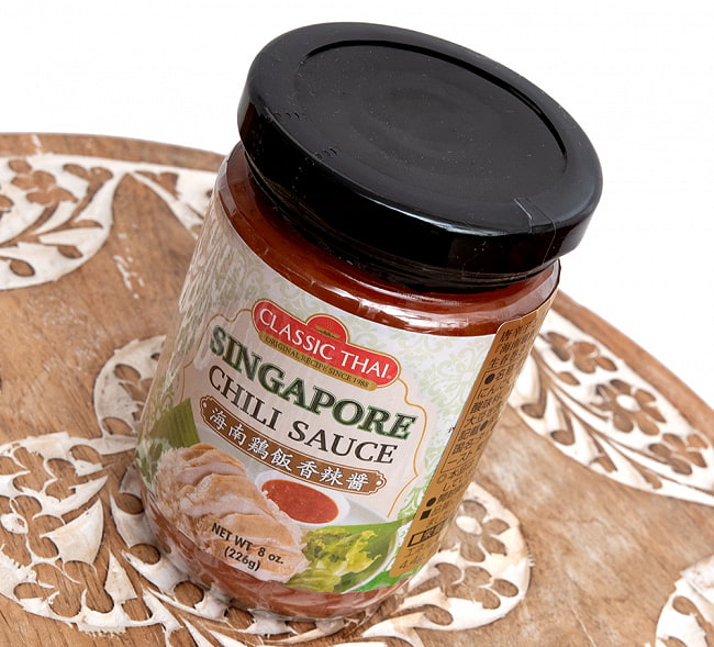 【送料無料・12個セット】海南チキンライスのタレ - シンガポールチリソース - 海南鶏飯香辣醤 - SINGAPORE CHILLI SAUSE【CLASSIC THAI】 3 - 蒸しどり、カオマンガイ、海南チキンライスはもちろん、炒めものや唐揚げサラダにとアイデア次第で使い方は幾通りです。
