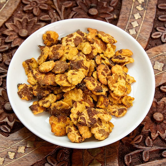 【15個セット】ライムとチリのひよこ豆スナック ロースト チャナ ジョー Roasted Chana Jor Lime&Chilli【ROASTY TASTY】 3 - おしゃれインドスナックです