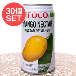 【送料無料・30個セット】FOCO マンゴージュース 350ml缶の商品写真