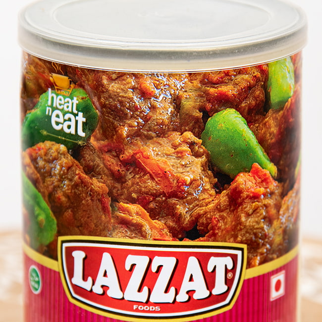 【24個セット】【2人前】KARAHI GOSHT カラヒ・ゴーシュト パキスタンの牛煮込みカレー 【LAZZAT】 435g 3 - 肉肉しい!