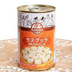 【6個セット】インドの不思議スイーツ ラスグッラ rasgulla 【500g】 - サブ2
