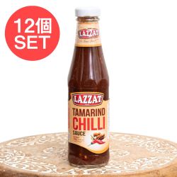 【12個セット】甘酸っぱいタマリンドチリソース - Tamarind Chilli Sauce 300g - 【LAZZAT】 - メイン