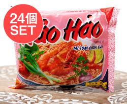 【24個セット】さわやかな酸味の旨辛えびだし味 インスタント麺 - Hao Hao Tom Chua Cay の数割選択写真
