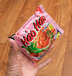 【5個セット】さわやかな酸味の旨辛えびだし味 インスタント麺 - Hao Hao Tom Chua Cay  - サブ5