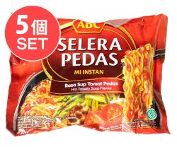 【5個セット】ABCインスタントラーメン辛ロトマト味 - メイン