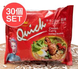 【ケース販売・30個セット】WAIWAI Quick - ネパールのインスタントヌードル【チキンカレー風味】 - メイン