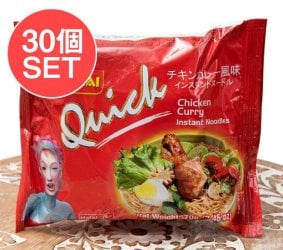 【24個セット】WAIWAI Quick - ネパールのインスタントヌードル【チキンカレー風味】の数割選択写真