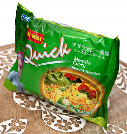 【ケース販売・30個セット】WAIWAI Quick - ネパールのインスタントヌードル【マサラカレー風味】 - サブ3