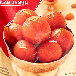 【6個セット】インドお菓子  グラブジャムンの素 -Gulab Jamun Instant Mix 175g【GRB】 - サブ3