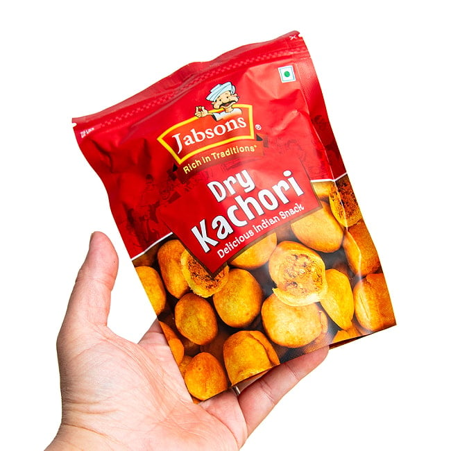 【12個セット】ドライ カチョリ 160g Dry Kachori【Jobsons】 5 - 見た目以上にどっしり入っています